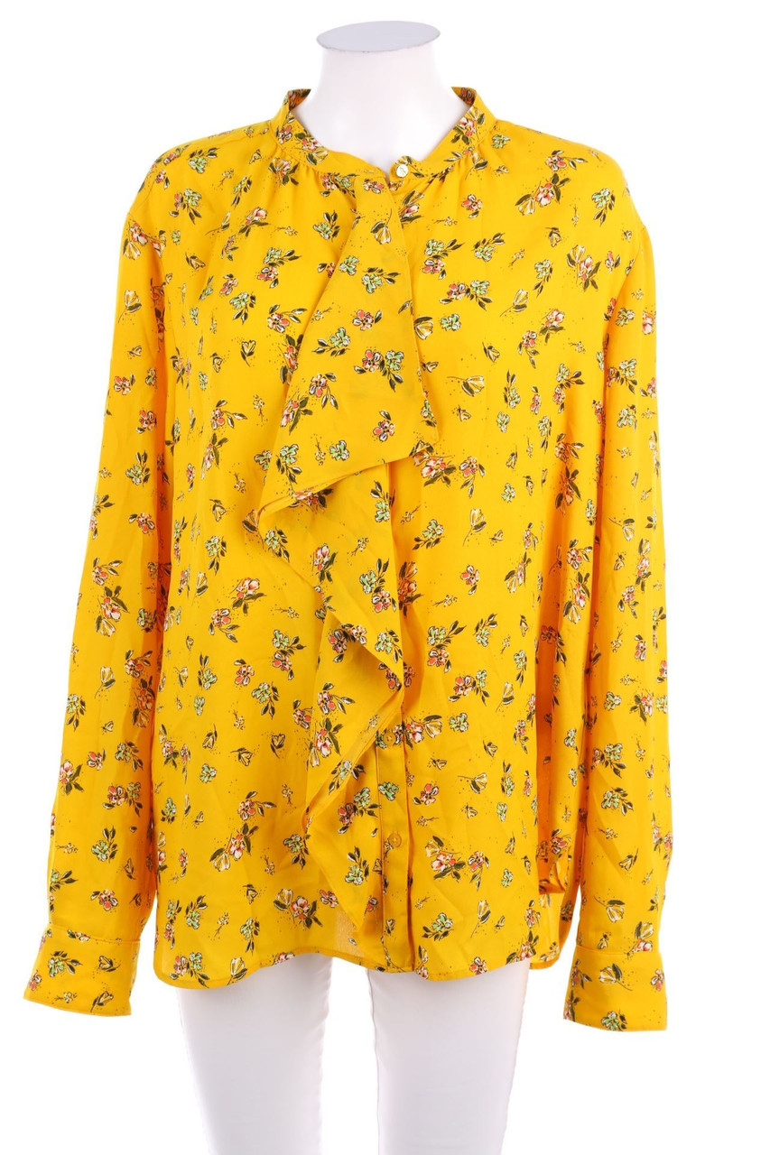 LAUREN RALPH LAUREN - Hemd-Bluse mit Volants - XXL