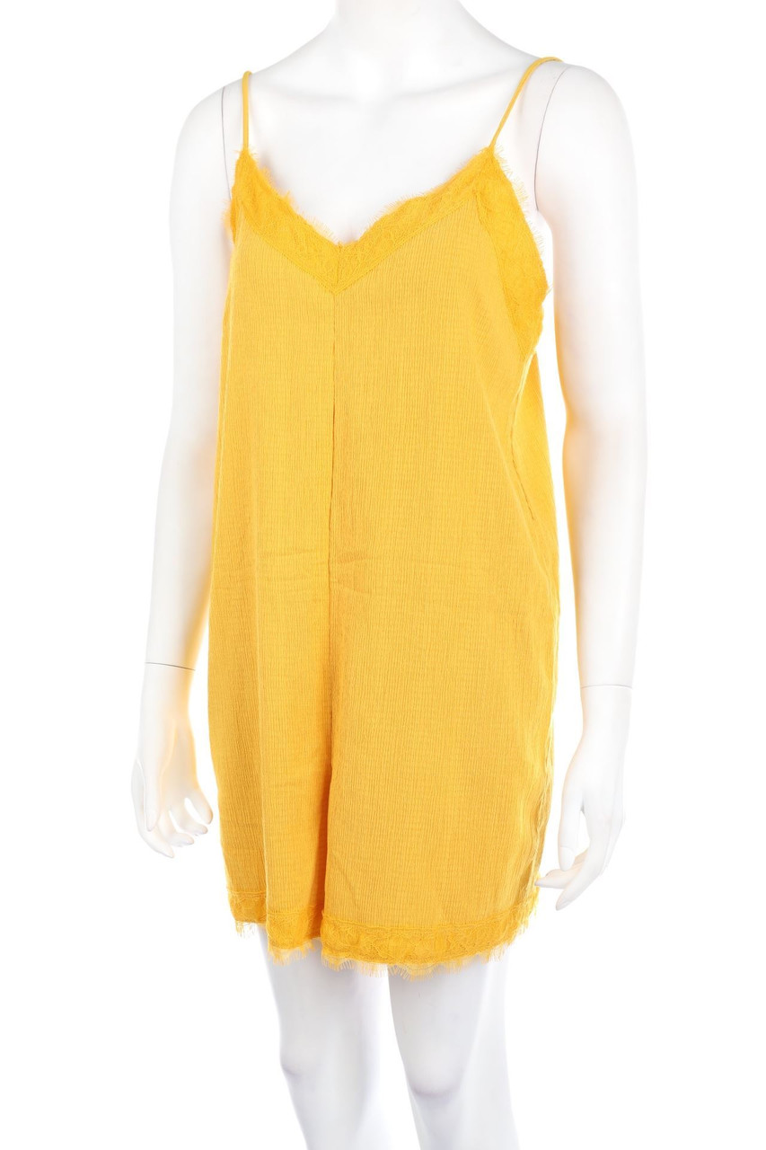 ZARA - Playsuit mit Spitze - L