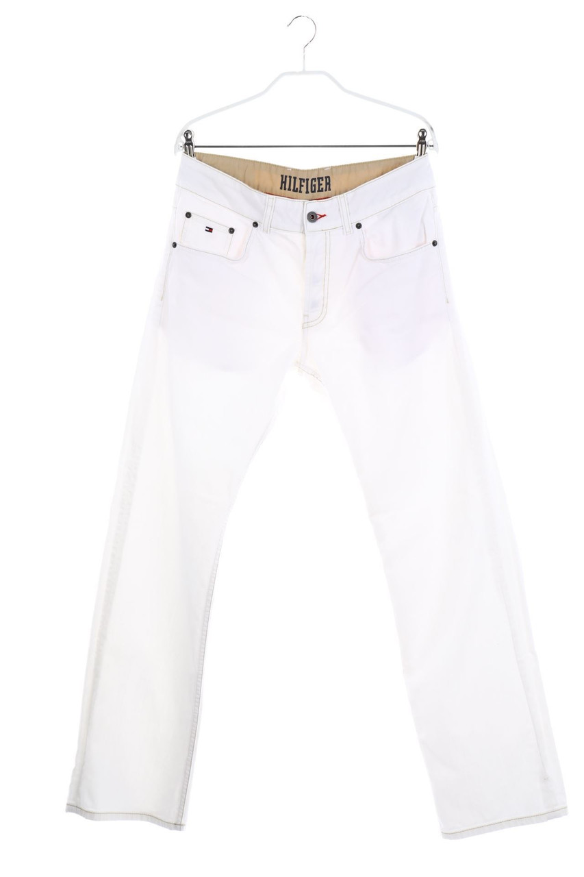 TOMMY HILFIGER - Straight Cut Jeans mit Logo-Stickerei - W31