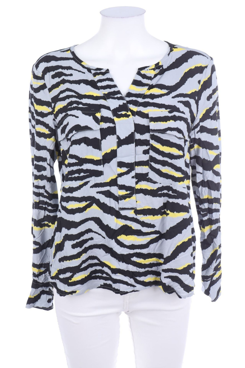 lecomte - Bluse mit Print - M