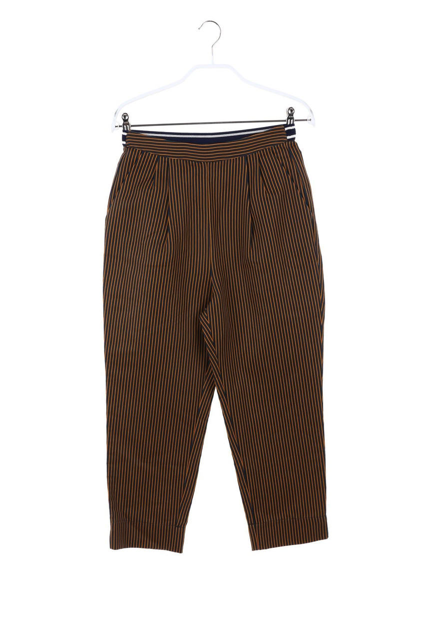 MAISON OLGA - Bundfaltenhose aus Leinen-Mix - D 30