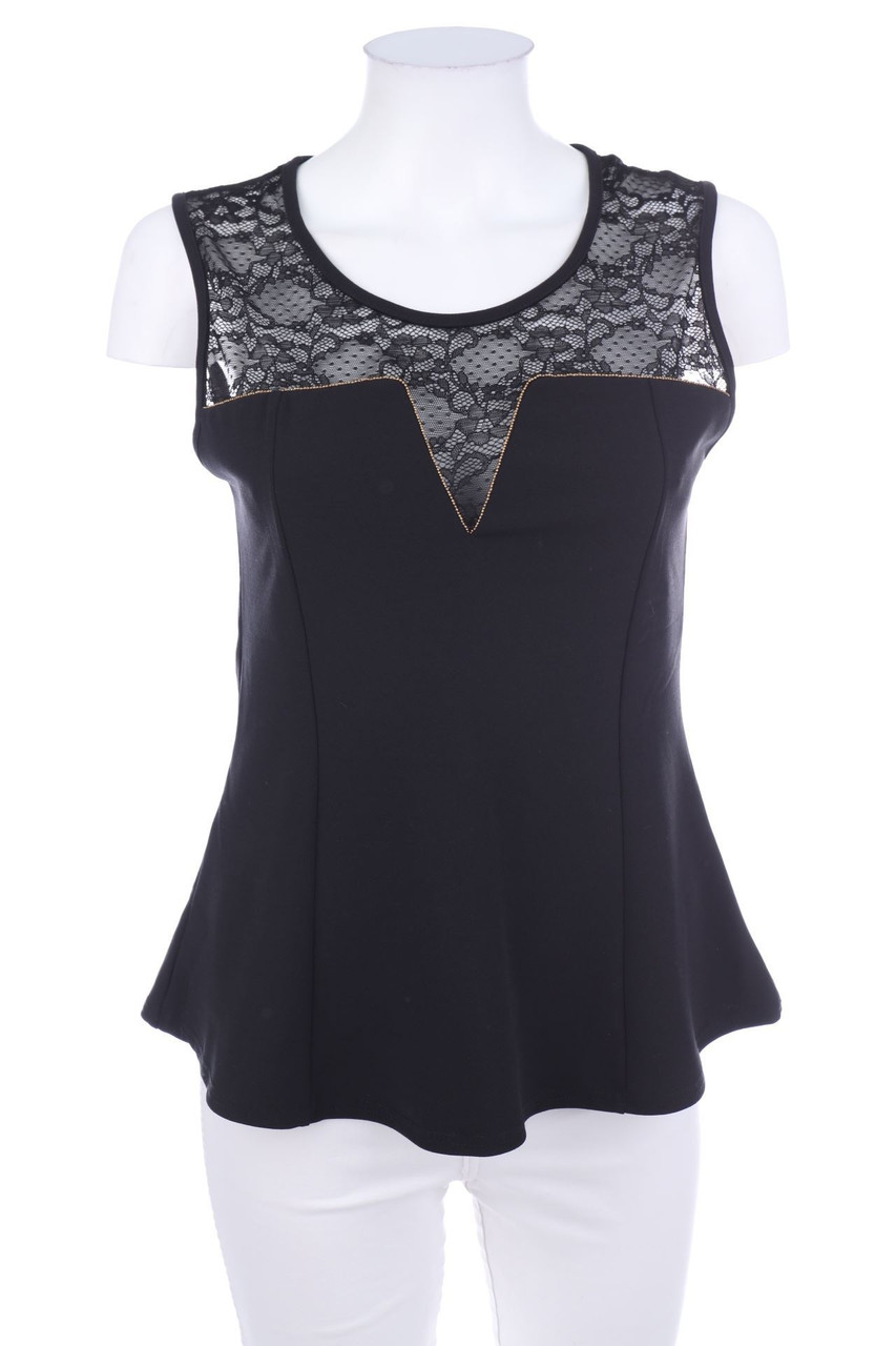 TOUT FEU TOUT FEMME - Top mit Spitze - S