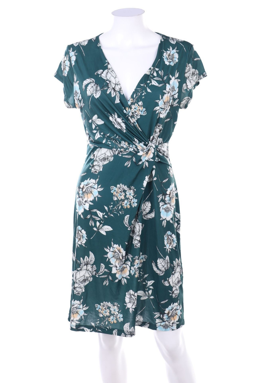 ANNA FIELD - Cocktailkleid mit Drapierung - S