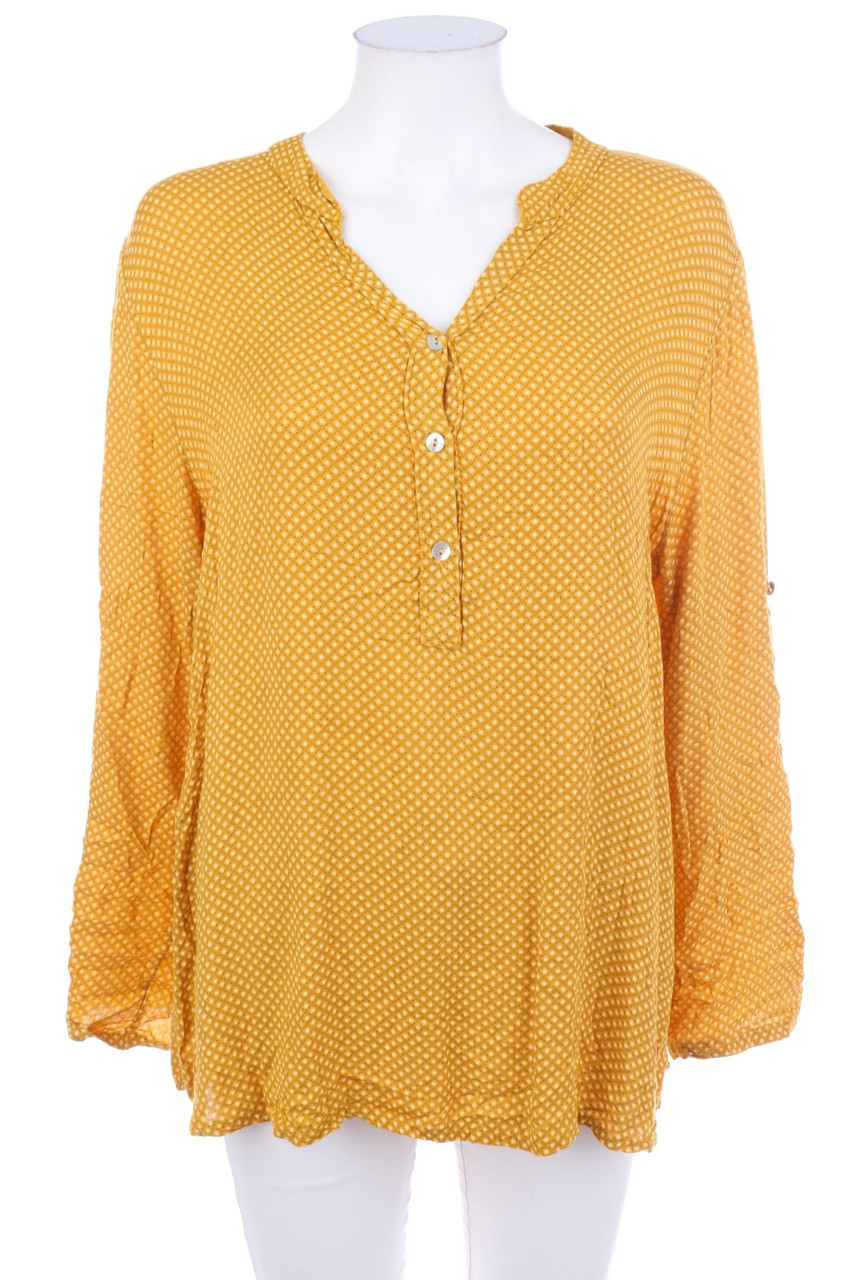 Ohne Label - Muster-Bluse - XXXL