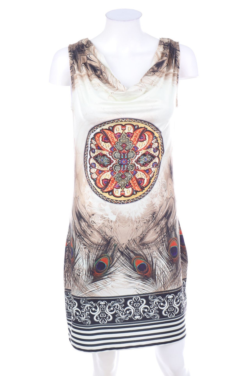 F&e - Kleid mit Print - D 36