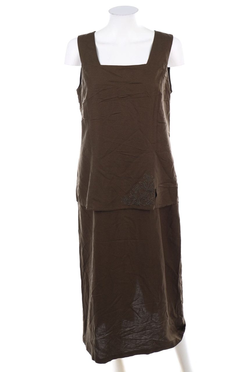 Vera Condotti - Midikleid mit Stickereien - D 40