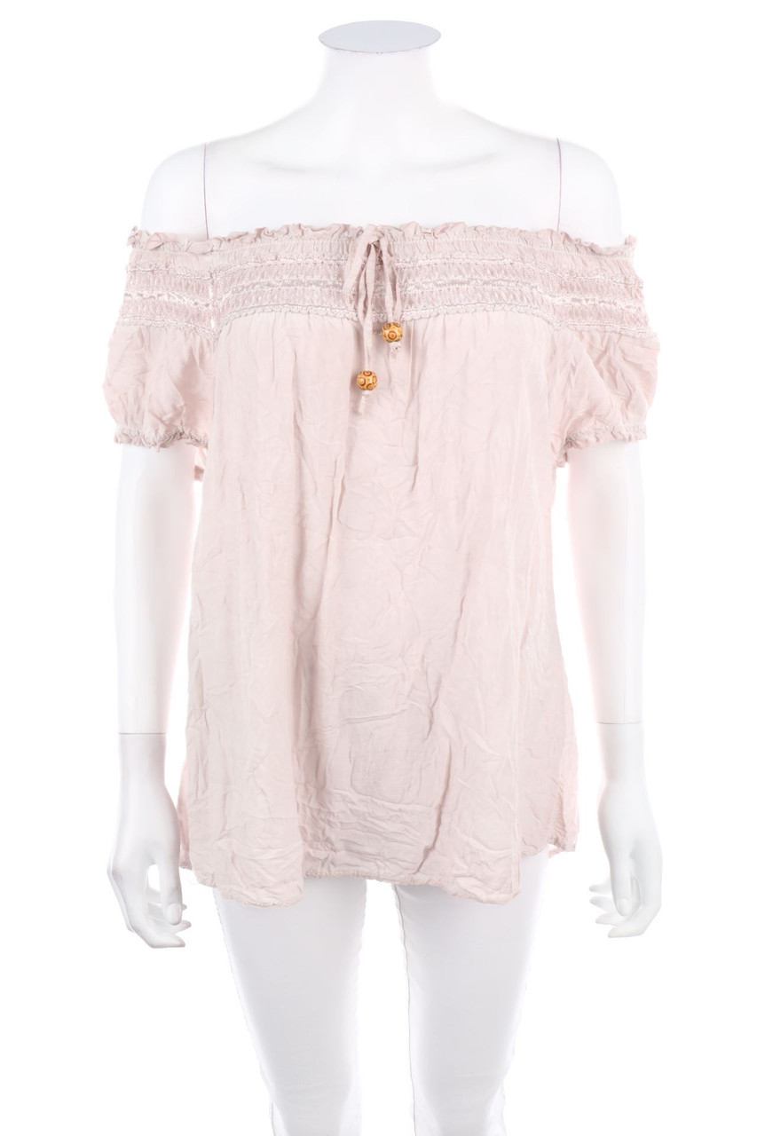 Ohne Label - Carmen-Bluse - L