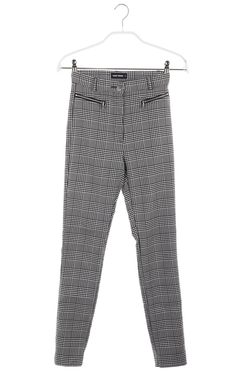 TALLY WEiJL - Skinny Jeggings mit Karo-Muster - D 34