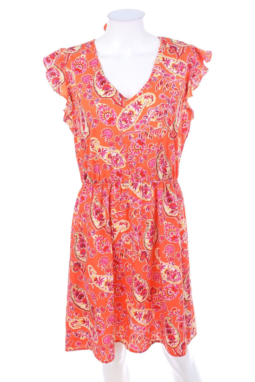 C&A - Kleid mit Blumen-Print - D 40