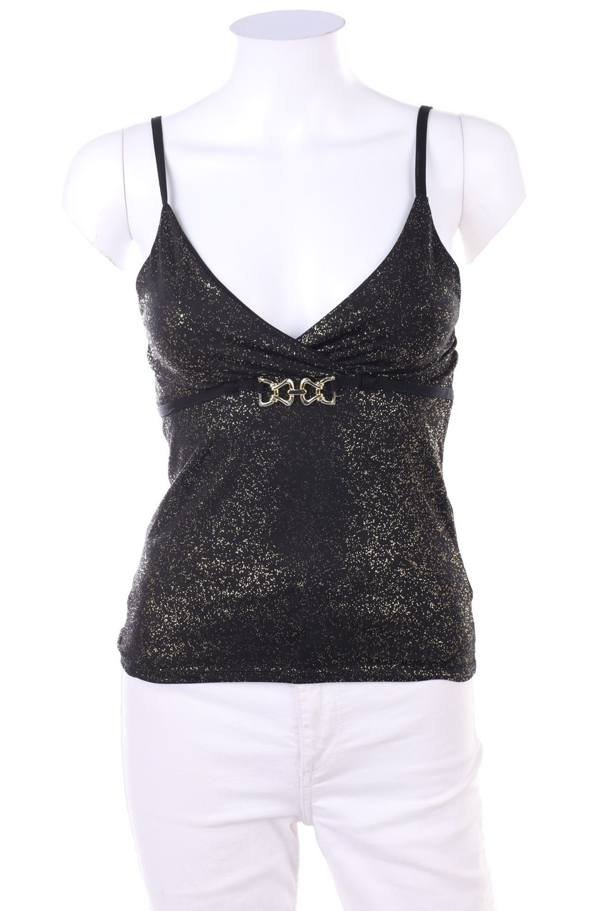 Ambitionfly - Top mit Glitzer - S