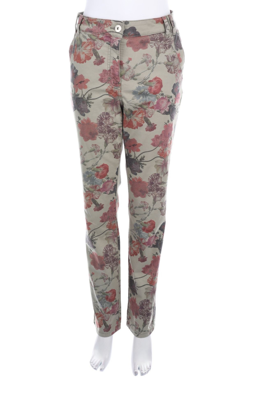 Frapp - Hose mit Blumen-Print - D 44