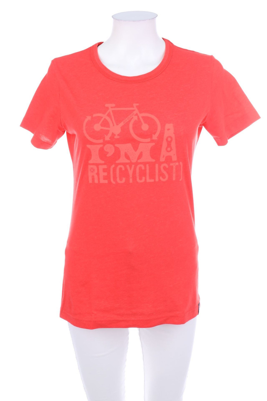 Jack Wolfskin - Kurzarm-Shirt mit Print - D 36