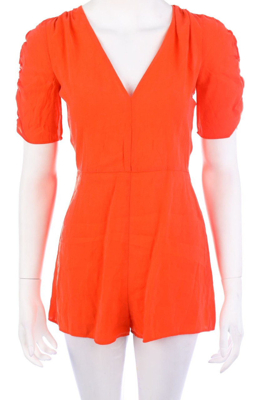 ZARA TRF - Playsuit mit Raffungen - XS