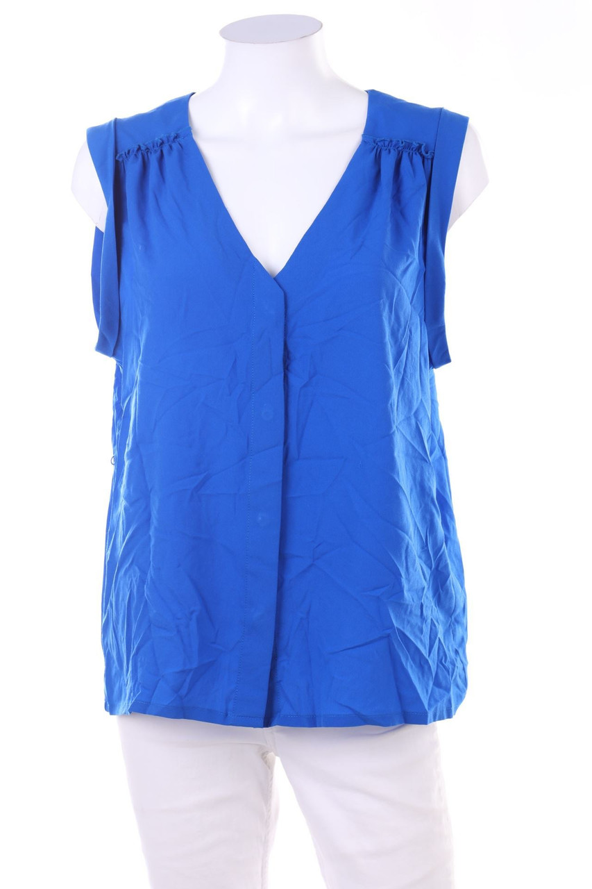 H&M - ärmellose Hemd-Bluse - D 38