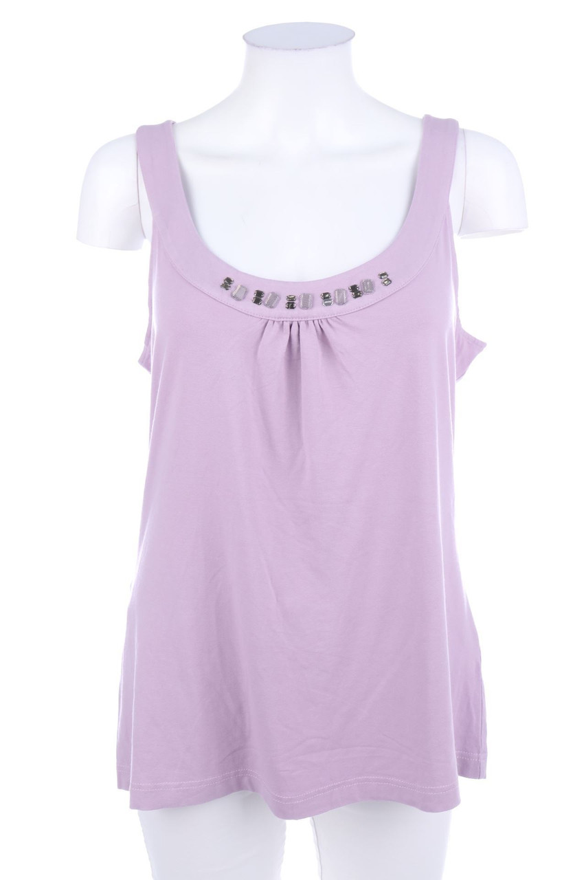 GERRY WEBER - Top mit Schmuckstein-Applikation - D 42