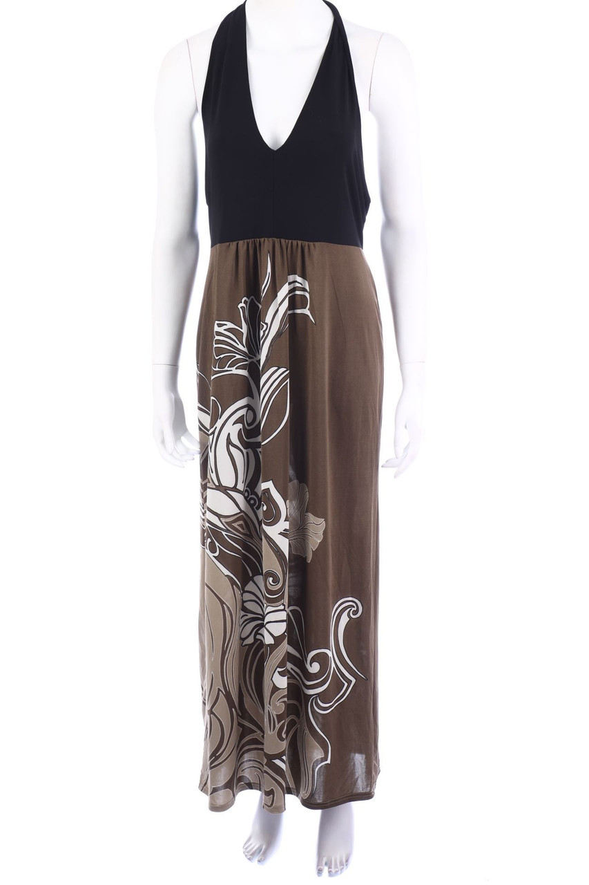 oltre - Neckholder-Maxi-Kleid - L