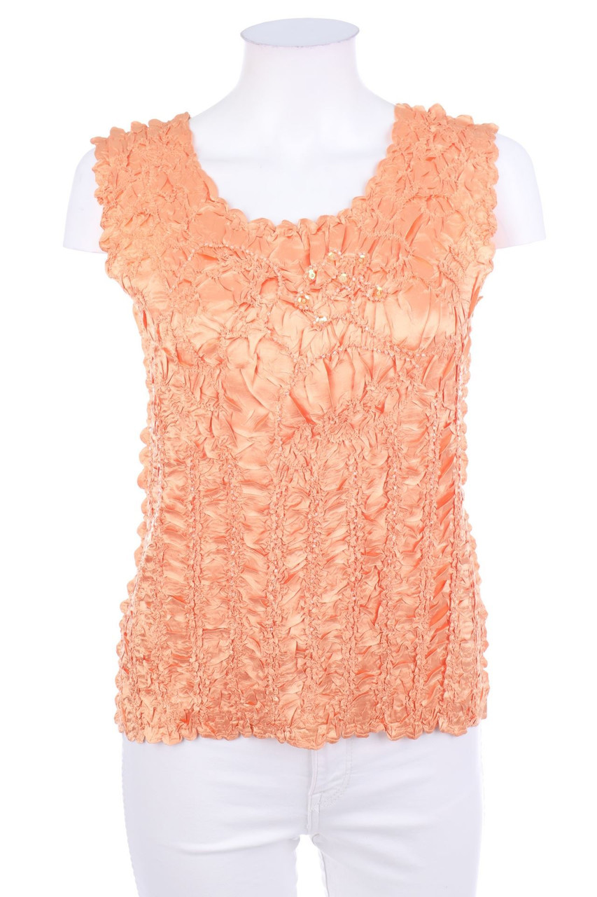 Molly-Jo - Blusentop mit Perlen - ONE SIZE