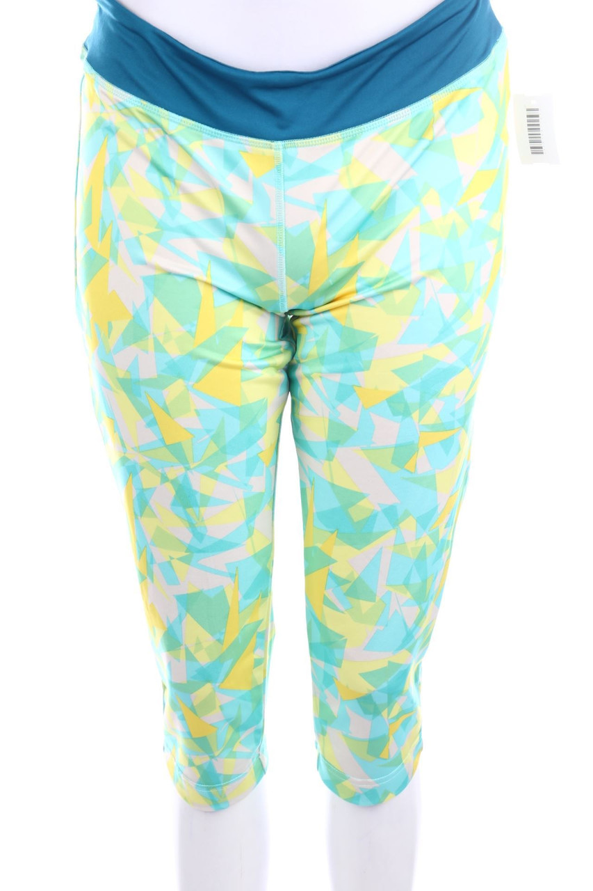 newletics - Cropped-Leggings mit Print - D 44-46
