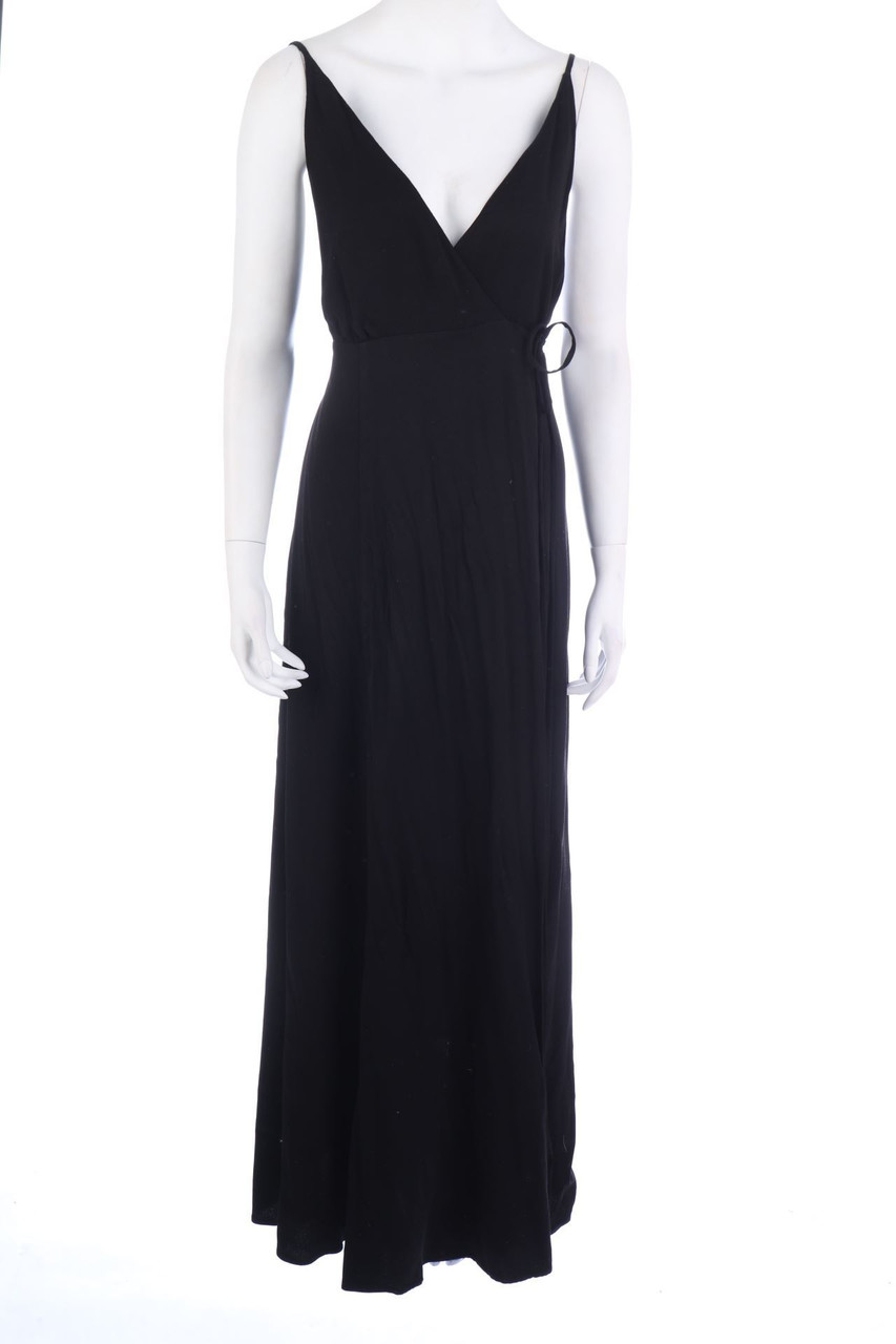 MANGO - Wickel-Maxi-Kleid - M