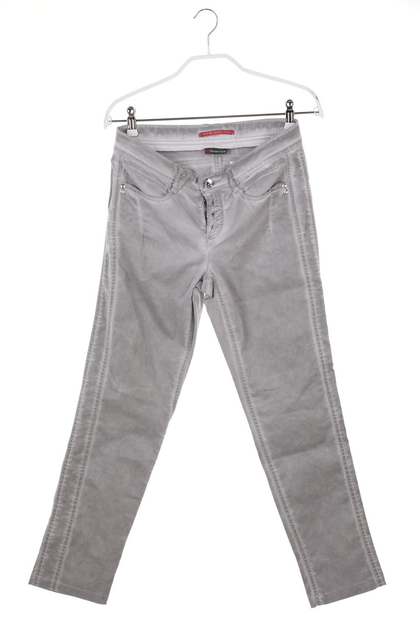 Street One - Garment Dyed-Skinny-Jeans - D 34