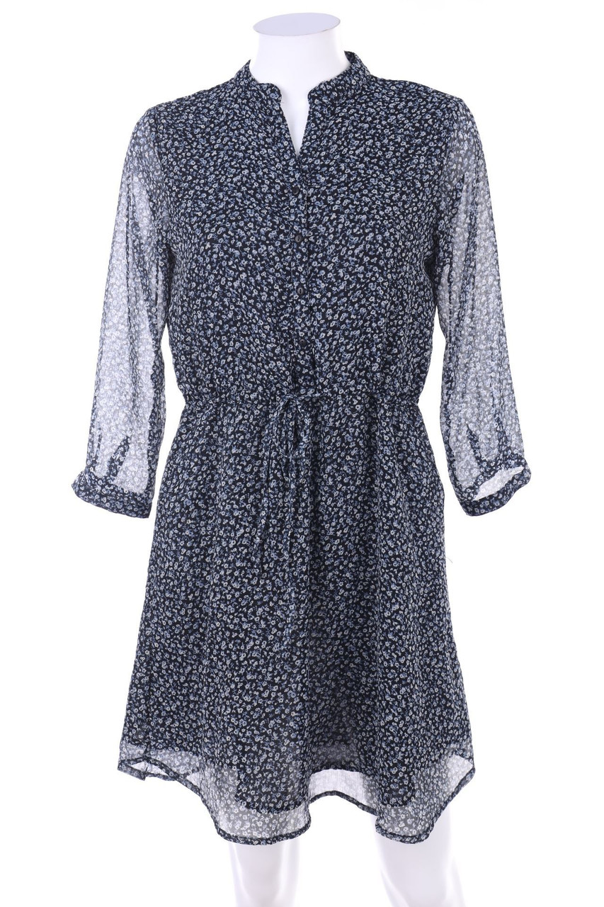 PIGALLE - Blusenkleid mit Blumen-Print - D 36