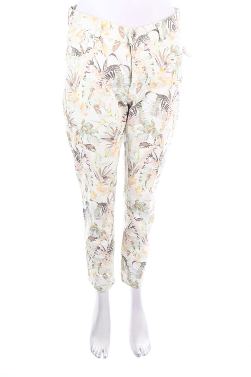 ANGELS - Slim Jeans mit Tropical Print - W31