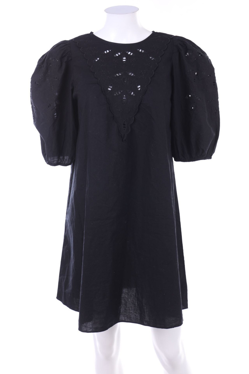 H&M - Minikleid mit Stickereien - XS