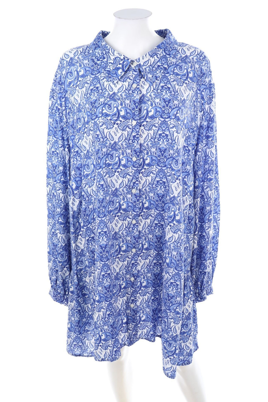 sheego - Kleid mit Paisley-Print - D 56