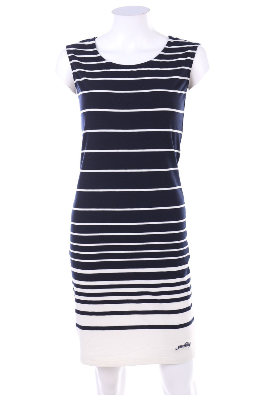 Yachting Time - Kleid mit Streifen - M