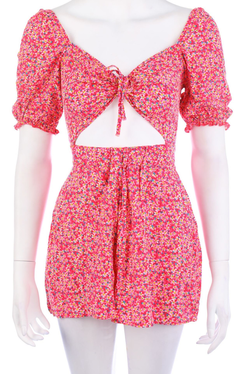 FB SISTER - Playsuit mit Blumen-Print - XS