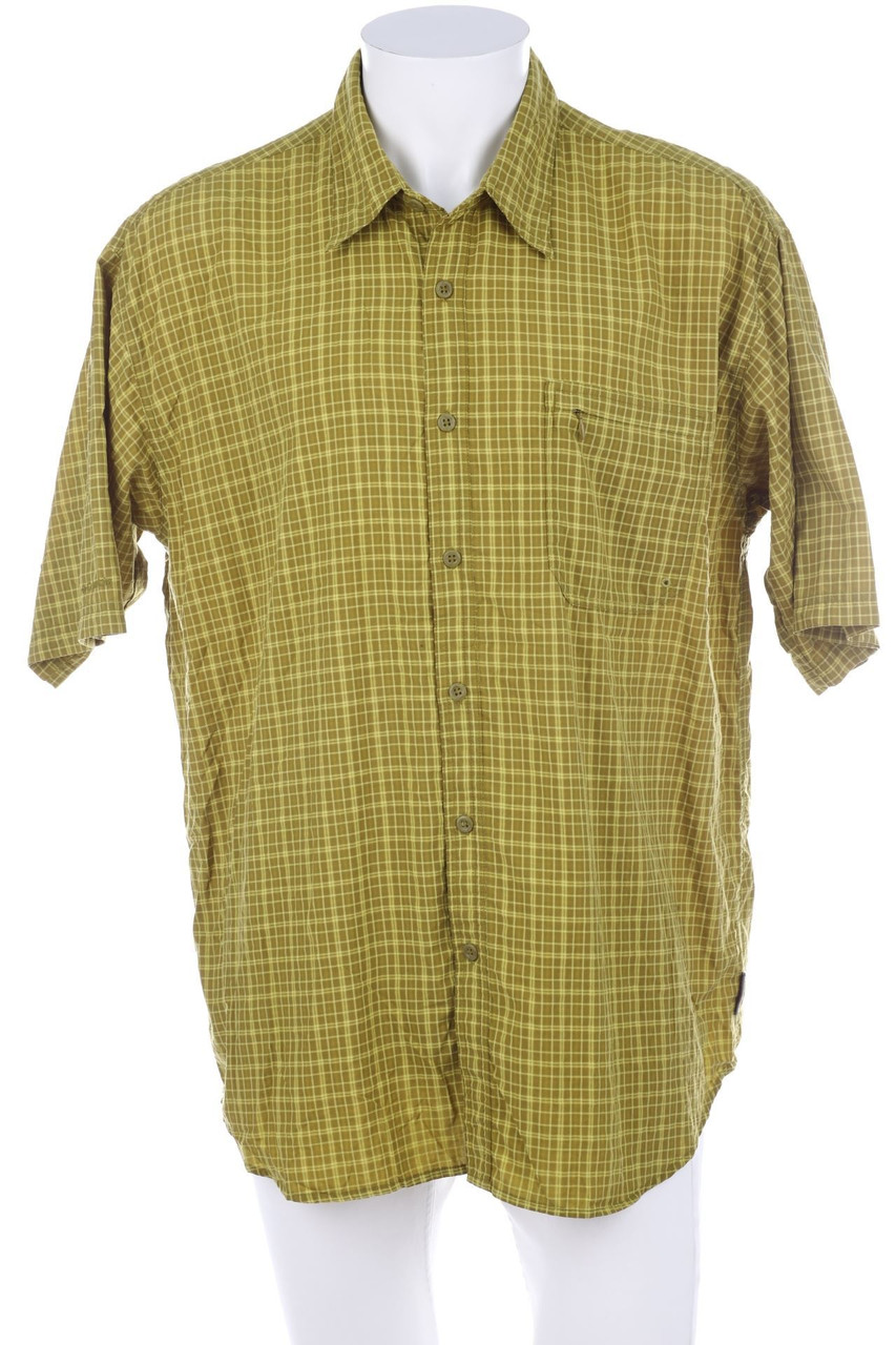 Columbia - Kurzarm-Hemd mit Karo-Muster - XL