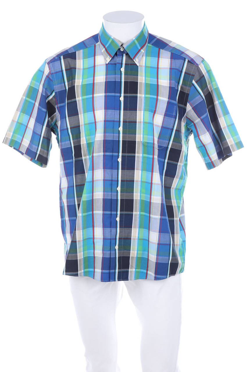 Alba Moda - Kurzarm-Hemd mit Button-down-Kragen - 41