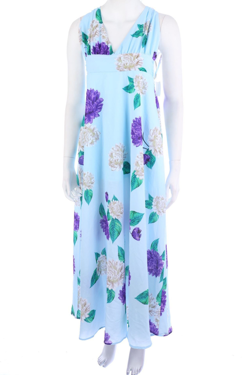 Ohne Label - Maxi-Cocktailkleid - D 36