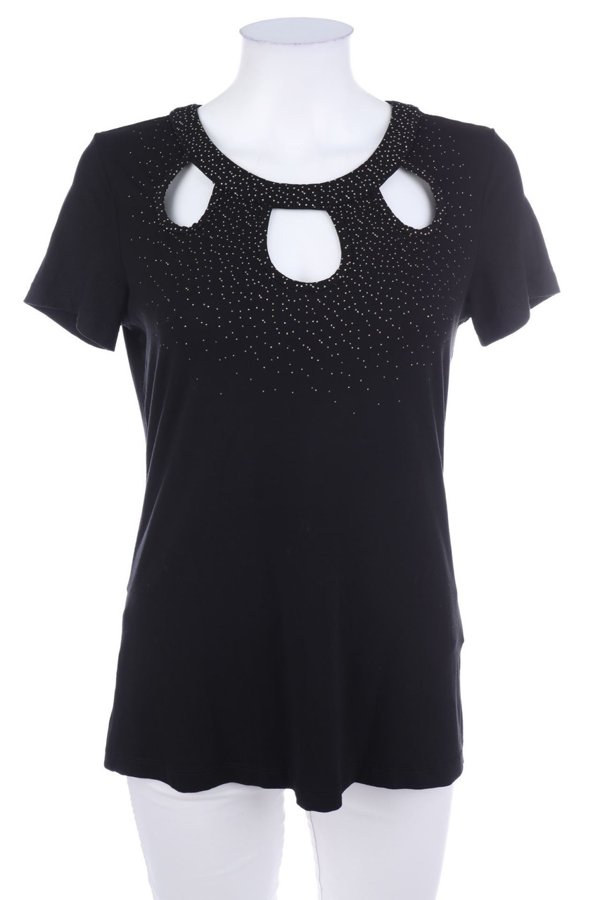 ashley brooke - Kurzarm-Shirt mit Glitzer - D 36