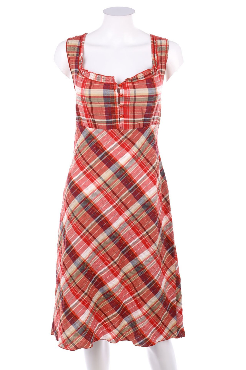 Xanaka - Kleid mit Karo-Muster - D 36