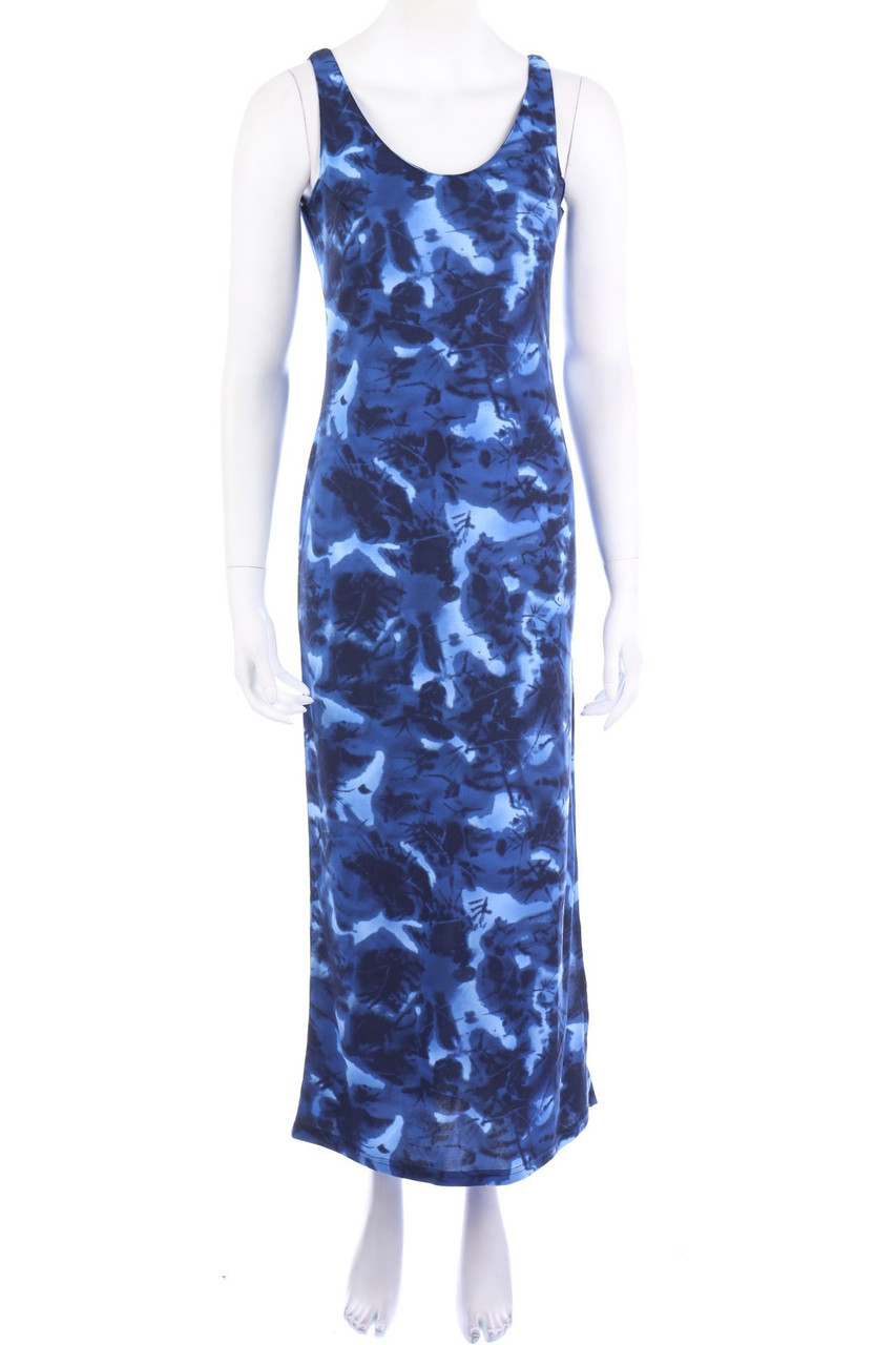 Afeil - Maxi-Kleid mit Schlitz - L