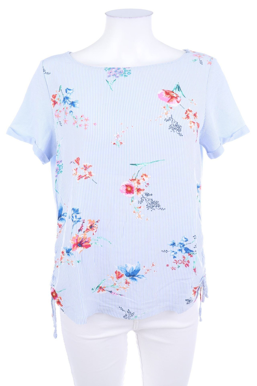Yessica by C&A - Kurzarm-Shirt mit Blumen-Print - S