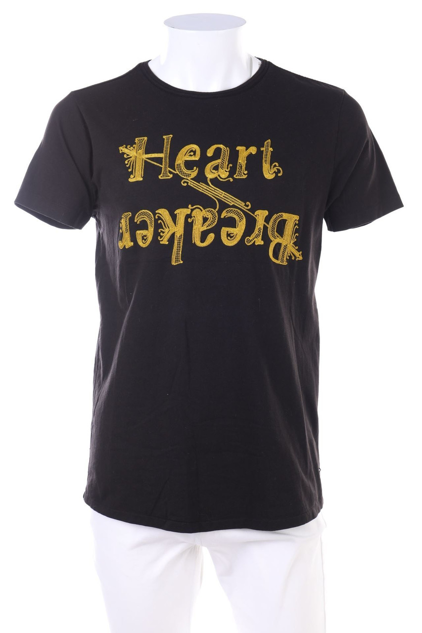 SCOTCH & SODA - T-Shirt mit Stickereien - M