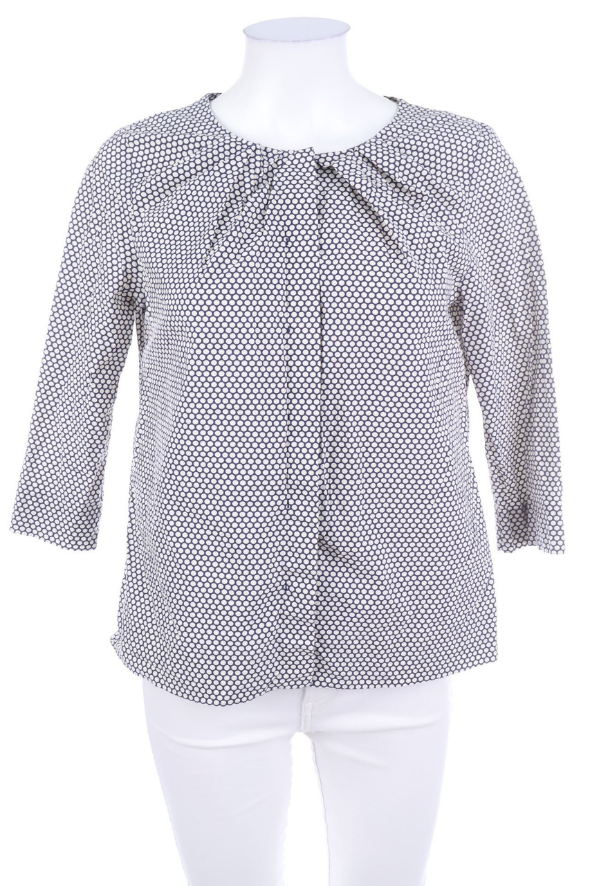 COS - Muster-Bluse mit 3/4-Ärmel - D 36