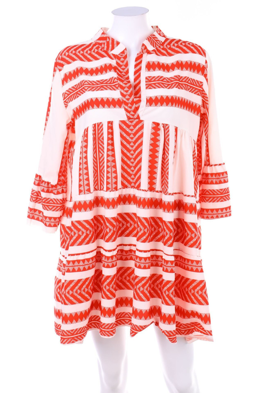 Effeny - Tunikakleid mit Print - S