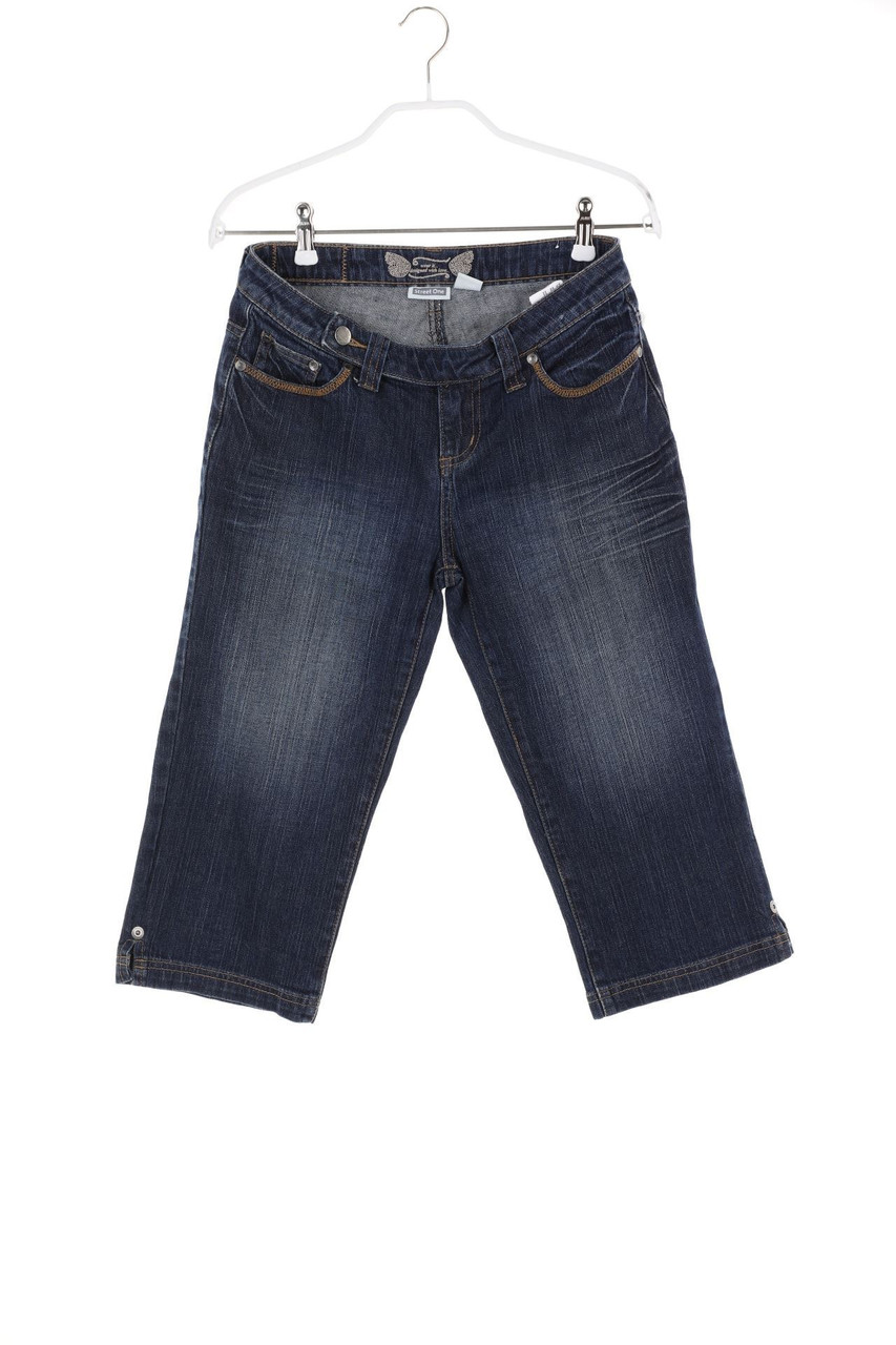Street One - Denim-Capri-Hose - W27