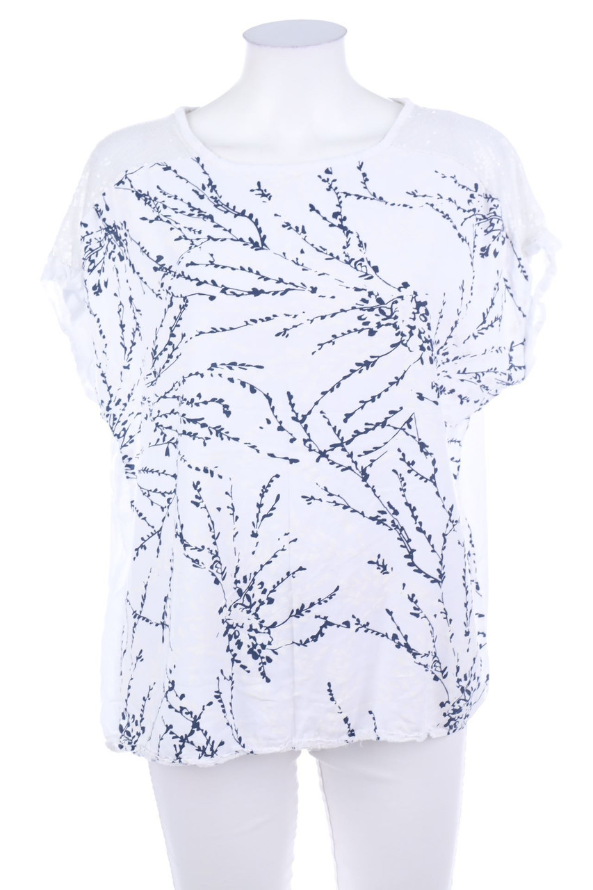 unique - Batwing-Shirt mit Pailletten - D 42