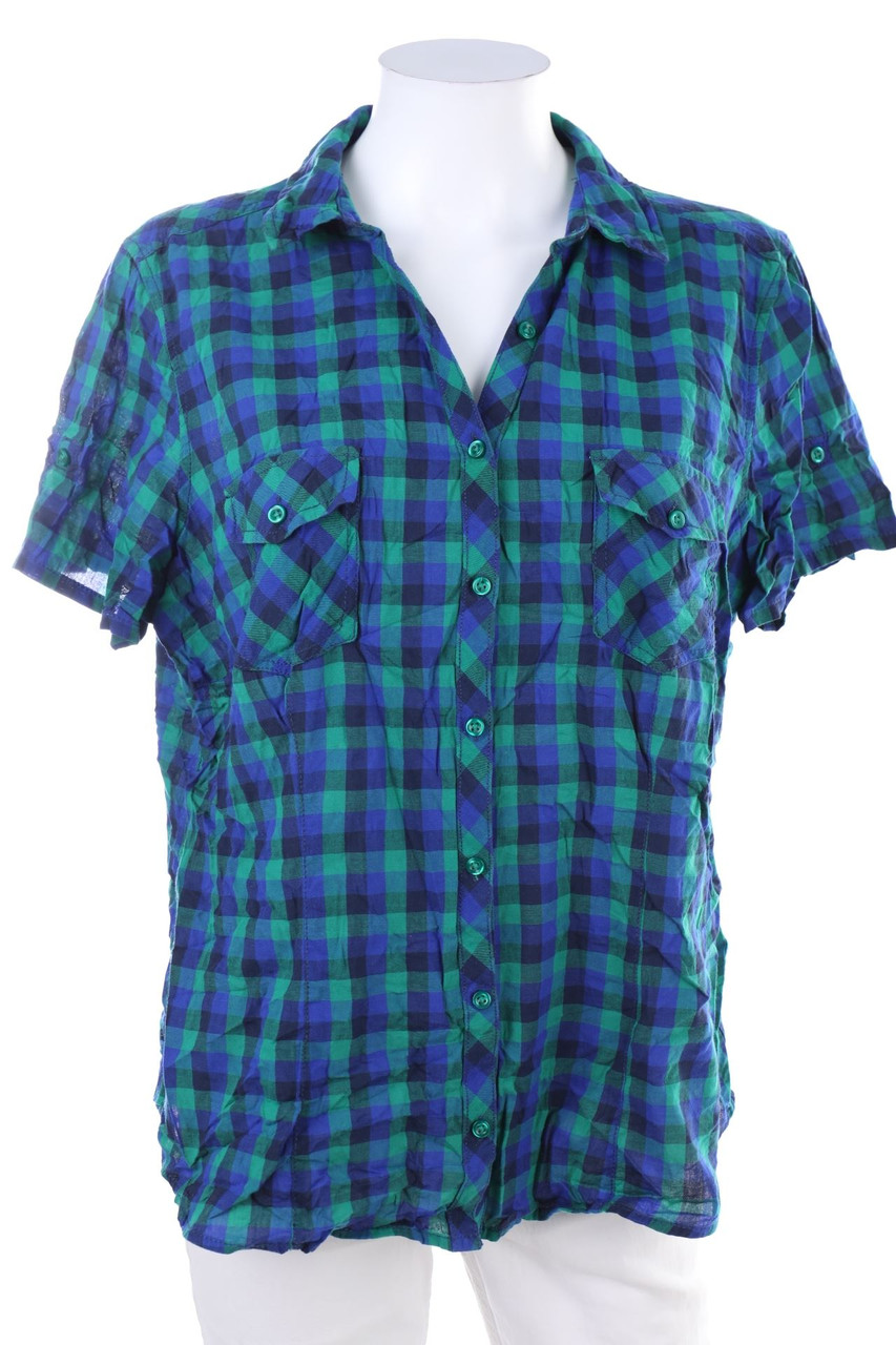 Yessica by C&A - Hemd-Bluse mit kurzem Ärmel - 46