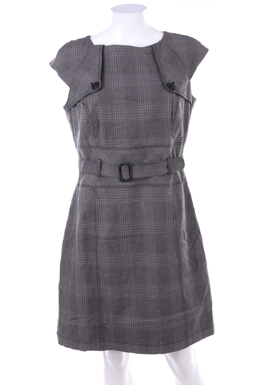 s.Oliver - Muster-Kleid mit Gürtel - D 42