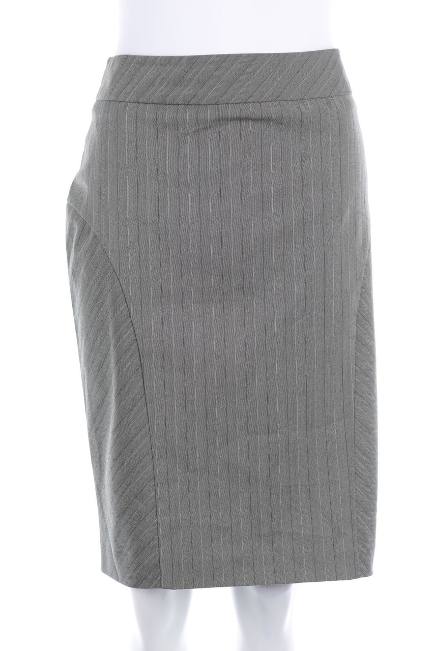 F&F - Bleistift-Rock mit Nadelstreifen - D 40