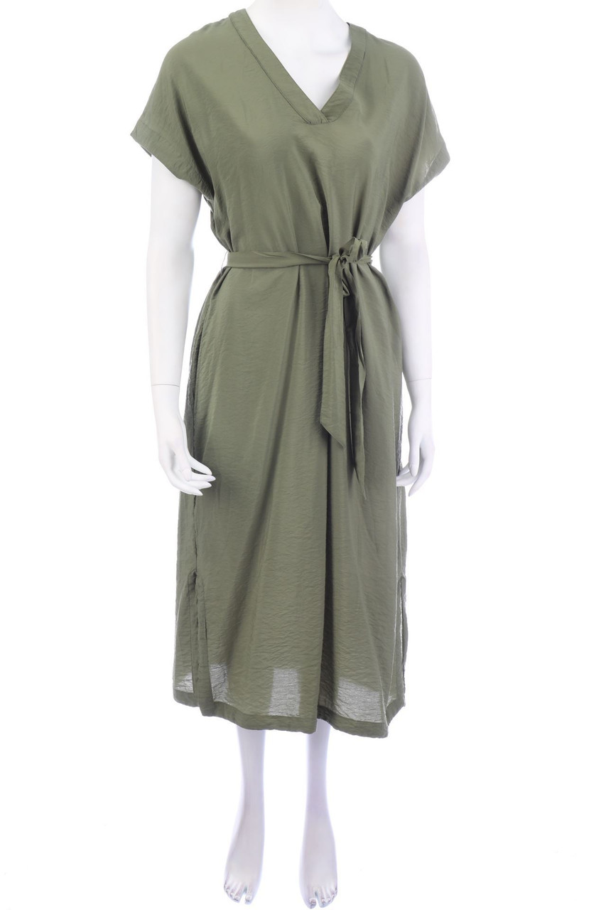 C&A - Maxi-Kleid mit Gürtel - D 40