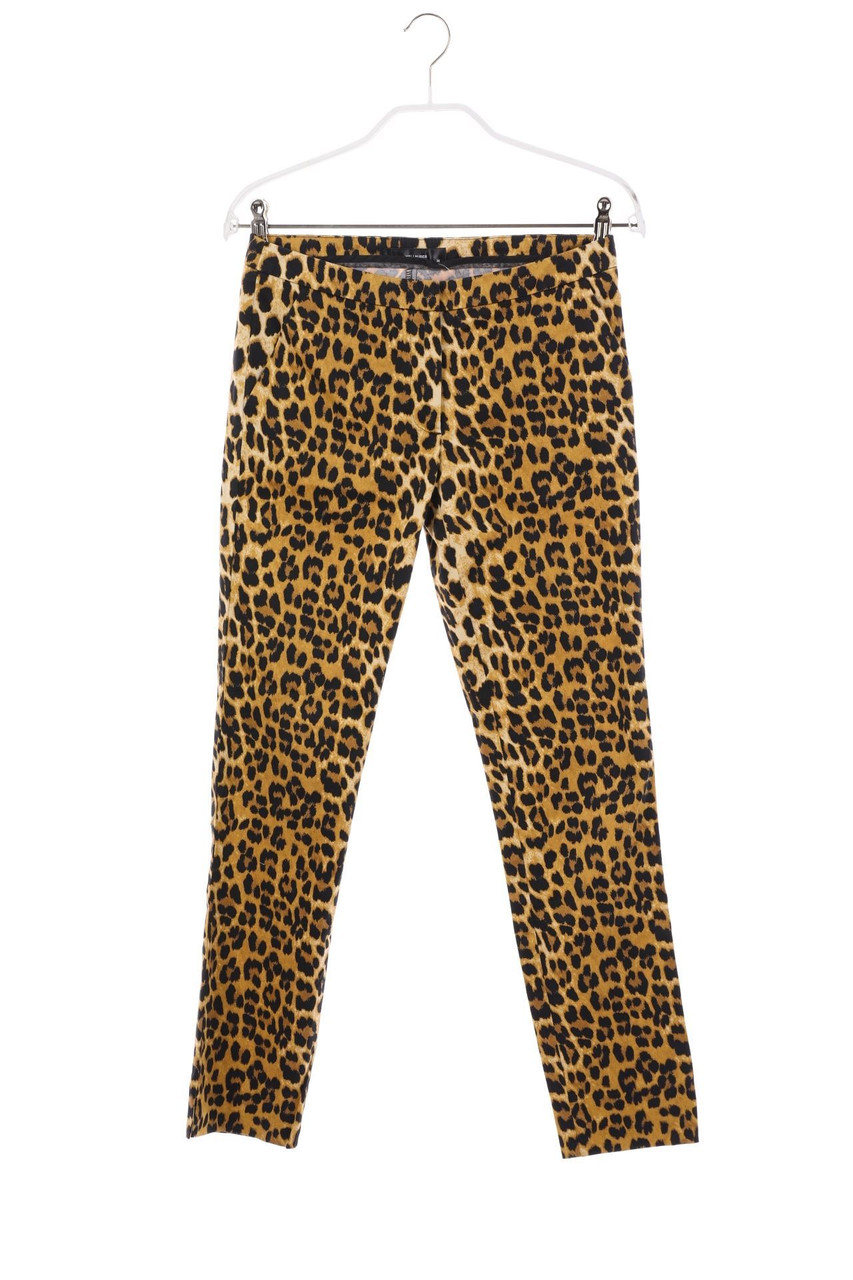 HALLHUBER - Hose mit Leo-Print - D 34