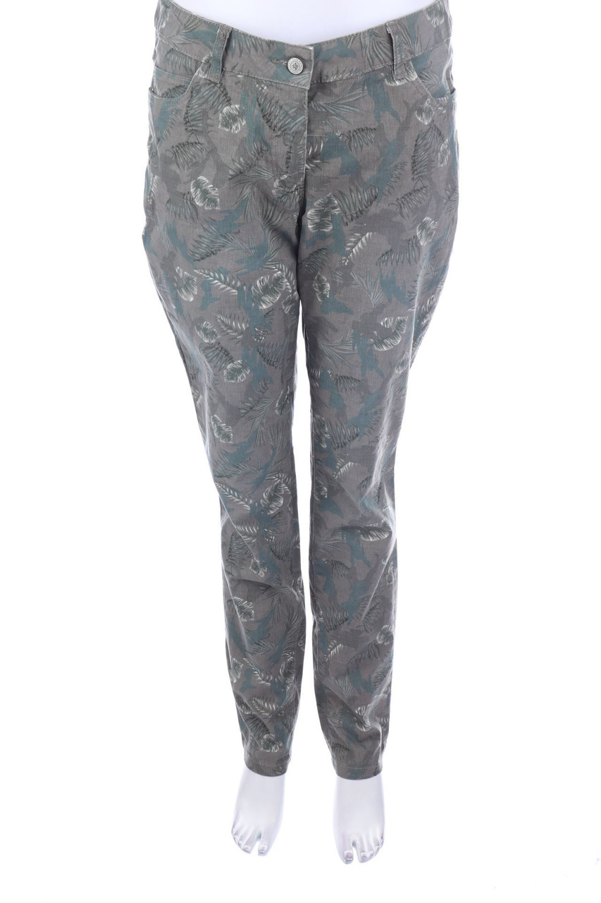 blue motion - Skinny-Jeans mit Print - D 42