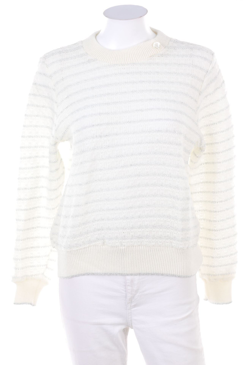siebertz moden - Vintage-Strick-Pullover - D 40