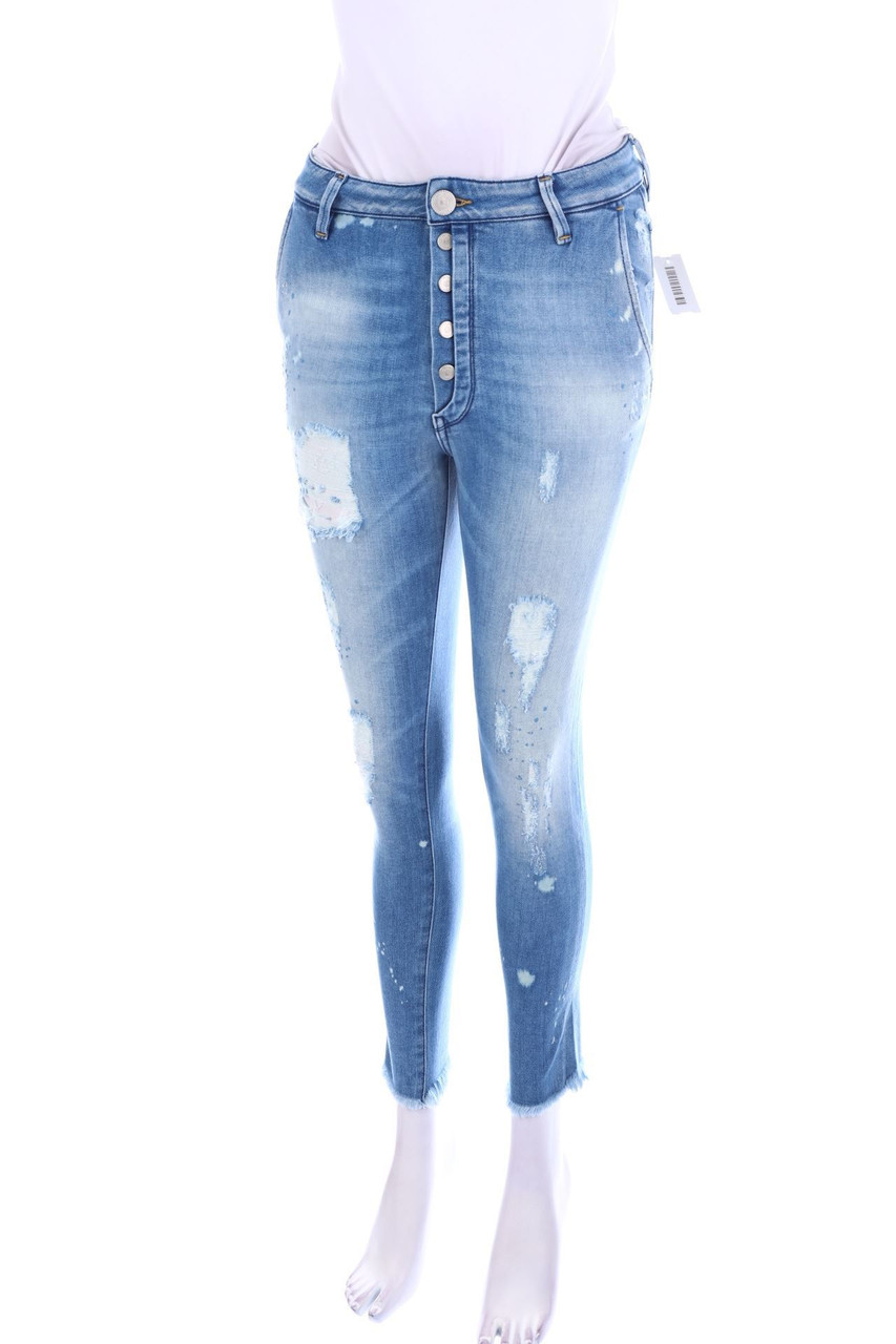 DON´T CRY - Destroyed Skinny-Jeans - W26